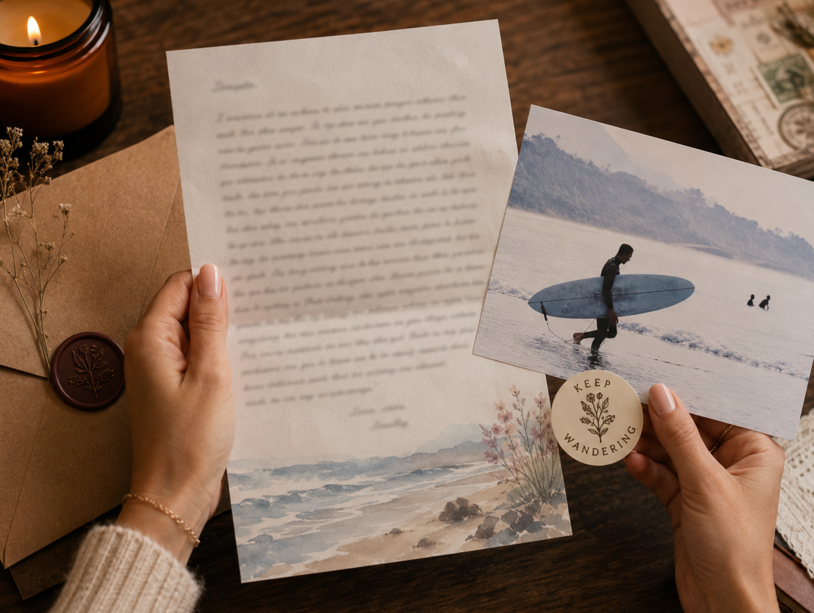A new chapter from the road, delivered to your mailbox.